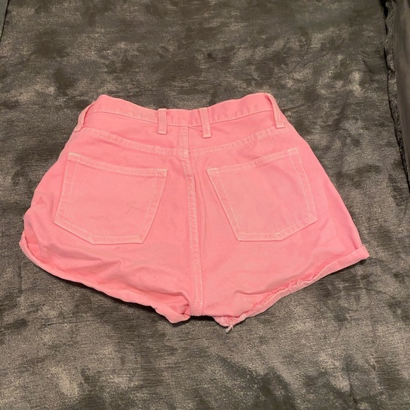 Pink Jean Shorts - Picture 2 of 8